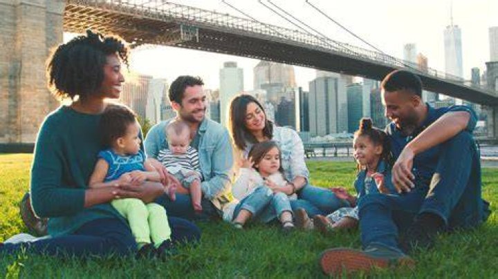 Family: Brooklyn's siblings stood by the gates of the spectacular estate and waved their family off as they sped off into the city